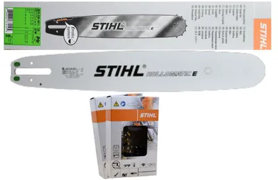 Produktbild von Stihl Schneidgarnitur Führungsschiene 37cm 3/8' 1,6mm 30030006111 +2x Stihl 36210000056 Vollmeißelketten 3/8'', 1,6mm 56 Glieder
