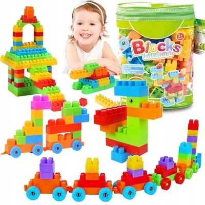 Produktbild von Doris Klassische Konstruktionsbausteine Set mit bunten Elementen