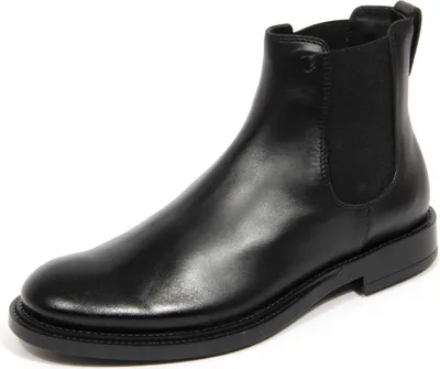 Produktbild von H2714 beatles uomo TOD'S man leather chelsea boots black