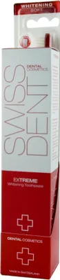 Obrázok produktu pre Swissdent Extreme Whitening zubná pasta 50 ml + kartáček Whitening Soft