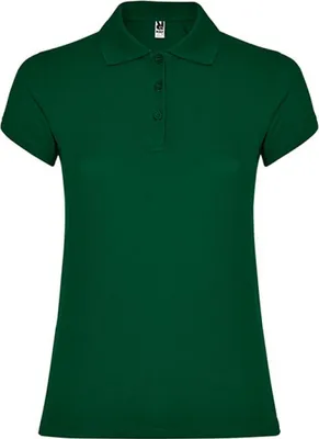 Immagine prodotto di Roly PO6634 | Polo donna Star Woman, Piqué - Colore: Verde bottiglia 56 - Taglia: XXL
