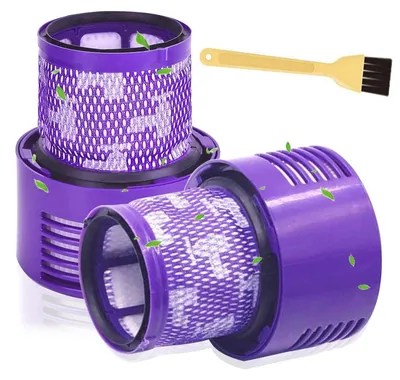 HEPA-Ersatzfilter für Dyson V10, 2 Stück, waschbar