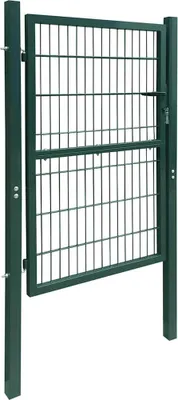 Obrázek produktu pro vidaXL 2D zahradní brána (jednoduchá) zelená 100x120 cm