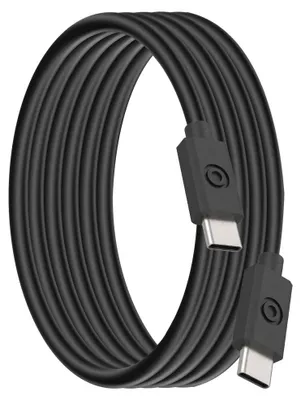 Zdjęcie produktu dla BigBen Connected, USB-C/USB-C Kabel 1,2 m - 3 A, Schwarz