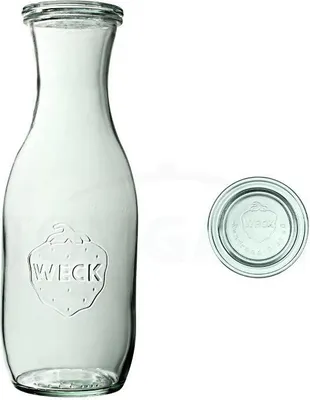 Obrázek produktu pro Sklenice WECK Karafa 1062 ml s víčkem 6 ks