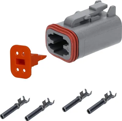 Produktbild von KALI-1204-S DEUTSCH DT Steckverbinder Buchsen Set 4 polig