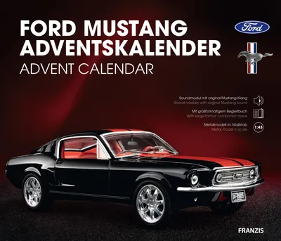 Image de Calendrier de l'Avent Franzis Ford Mustang