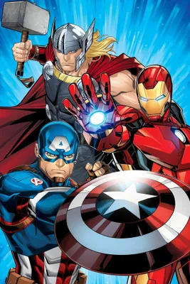 Produktbild von Avengers Mikroflanelldecke 100x150 cm Kuscheldecke aus 100 % Polyester, Weich & Warm