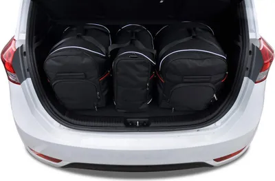 Produktbild von Hyundai Ix20 2010-2020 Kofferraumtaschen Set 3 Stk