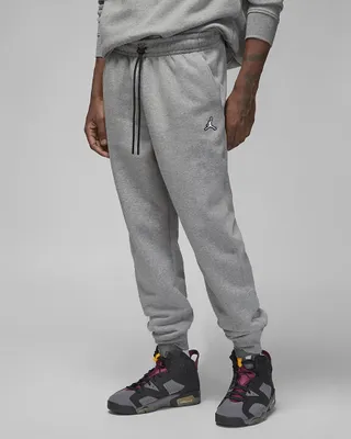 Produktbild von Nike M J Ess Flc Pant 091 Carbon Heather/Black/White Xl