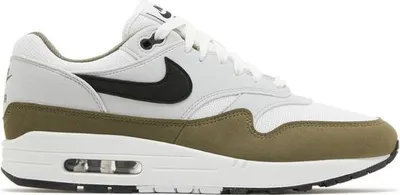 Obrázek produktu pro Air Max 1 White Black Medium Olive - EU: 45.5