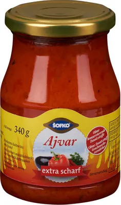 Produktbild von SOFKO AJVAR extra SCHARF 350G