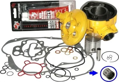 Produktbild von 70 Racing Zylinder KIT DICHTUNGEN Kopf Set für RIEJU MRX RRX RR 50 AM6 GELB Zylinderkit