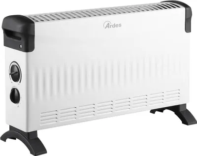Obrázok produktu pre Ardes AR4C06T, Elektrický konvektor, Trieda I, IPX0, Vnútorný, Podlaha, Čierna, Biela
