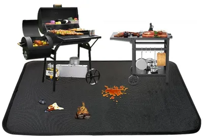 Produktbild von INF Feuerfeste Grillmatte Silikon Fiberglas 150 x 100 cm 183 x 99 cm S
