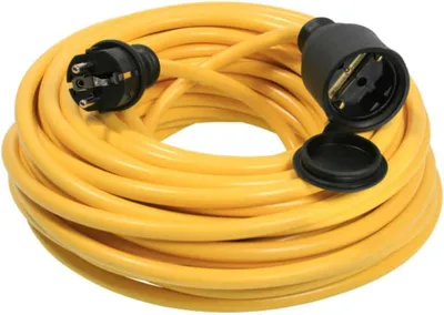 Productafbeelding van as - Schwabe verlengkabel 10m K35 AT-N07 V3V3-F 3G2,5 - IP44 - Geel