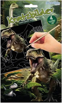 Produktbild von Lutz Mauder Verlag GmbH & Co.K TapirElla Kratzbild Dinosaurier, sortiert Sonstige