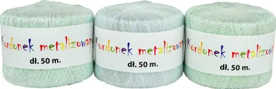 Image de fil métallisé nacré 2 mm x 50 m, lot de 3 KOB-03