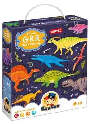 Obrázok produktu pre Czuczu Puzzle 60El Grr Dinozaury
