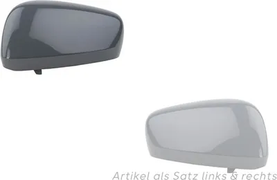 Produktbild von Spiegelkappe passend für Renault Scenic IV 09/16- Set links & rechts 963731414R 963746226R Johns