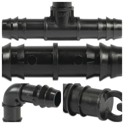 Produktbild von Zubehörset 12 teilig für 1/2" für Perlschlauch / Tropfschlauch