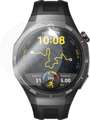 Produktbild von 2x Gehärtetes Glas für Huawei Watch GT 5 Pro 46mm, FIXED Smartwatch Tempered Glass