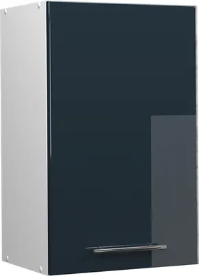 Produktbild von Hängeschrank Vicco Fame-Line Dunkelblau Hochglanz 45 cm, Model 49564
