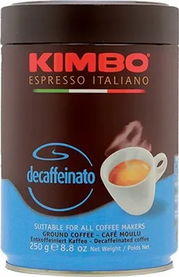 Produktbild von Caffe Espresso ohne Koffein gemahlen Dose 250g | Kimbo