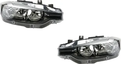 Productafbeelding van Johns, halogeen koplampen, geschikt voor BMW 3-serie F30 F31, vanaf 05/2015, H7 H7 set, links en rechts