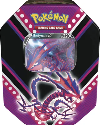 Produktbild von Pokemon Sammelkarten Tin Box V-Power, Charakter:Endynalos-V