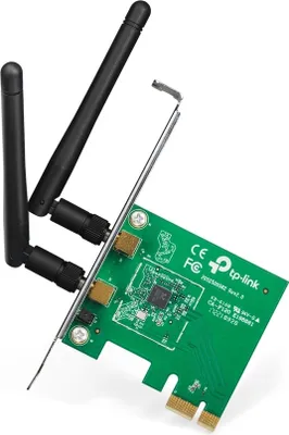 Produktbild von TP-Link TL-WN881ND, Eingebaut, Kabellos, PCI Express, WLAN, 300 Mbit/s, Grün