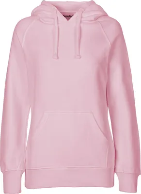 Produktbild von Neutral O83101 | Damen Hoodie / Kaputzenpulli / 100% Fairtrade-Baumwolle - Farbe: Light Pink - Größe: XS
