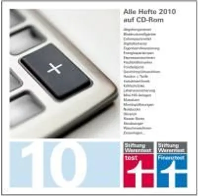 Produktbild von test und Finanztest Archiv 2010