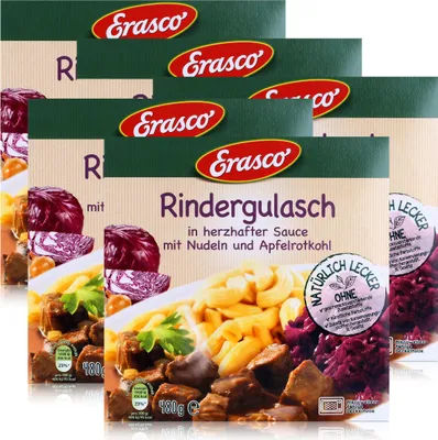 Produktbild von Erasco Rindergulasch 480g Fertigessen (5er Pack)