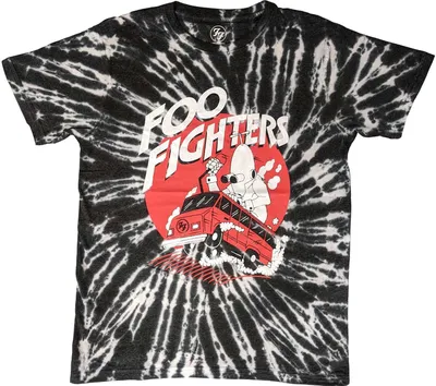 Image de Foo Fighters - "Speeding Bus" T-shirt homme/femme unie RO4725 (L) (Noir)