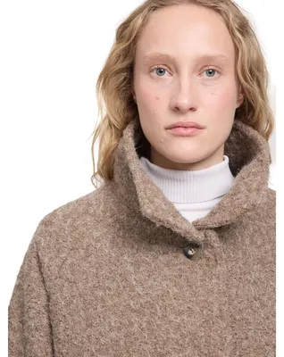 Produktbild von Mazine Vegan Wool Jacket  - Damen Winterjacke, Größe:M, Farbe:walnut