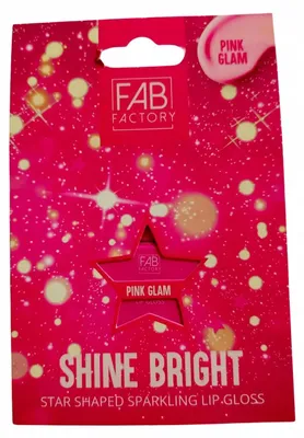 Obrázok produktu pre Lesk na pery v tvare hviezdy – Pink Glam 7,2 ml