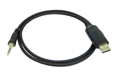 Produktbild von vhbw USB Programmierkabel Ersatz für CT-91 für Funkgerät, schwarz