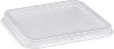 Produktbild von 50x Deckel klar für Quadroboxx aus PP 122 x 122 mm