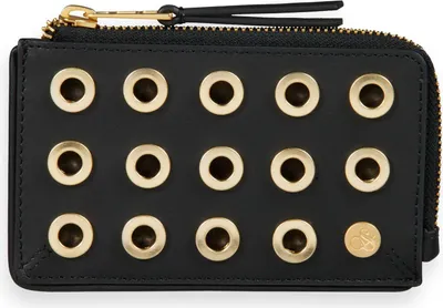 Produktbild von SCOTCH & SODA Leder Kartenhalter Multi Purse Wallet Black schwarz