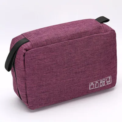 Produktbild von Kulturbeutel Aufhängen für Damen Herren Kulturtasche Kosmetiktasche Lila