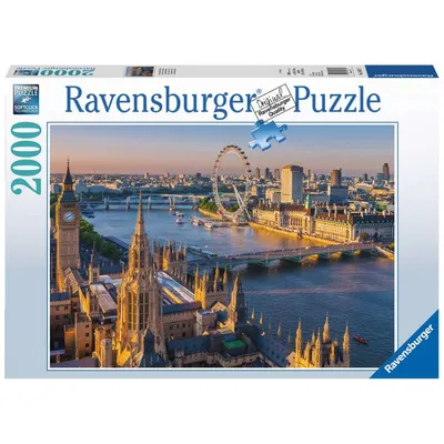 Produktbild von 2000 Teile Ravensburger Puzzle Stimmungsvolles London 16627