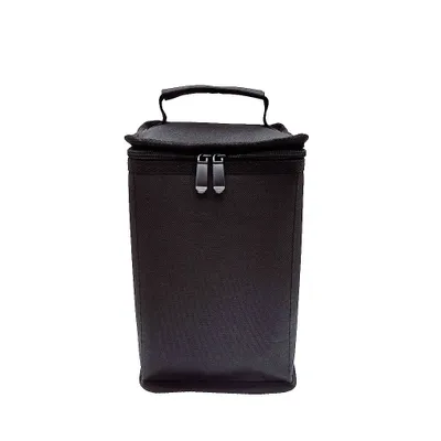 Produktbild von Gastank-Aufbewahrungstasche, tragbare Wasserbechertasche, Lampenhandtasche, Kassettenherd-Gastanktasche, schwarz, 240 * 160 * 160 mm