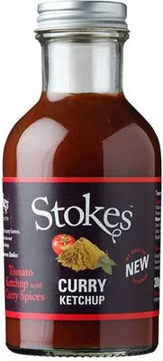 Zdjęcie produktu dla Ketchup Stokes curry o owocowo-pikantnym smaku 490 ml