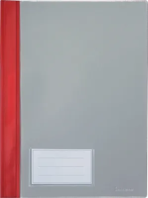 Produktbild von Schnellhefter A4 PVC rot Packung mit 10 Stück