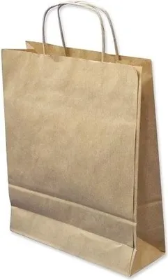 Zdjęcie produktu dla Torba Ekologiczna 240x100x320 Brązowa Gładka