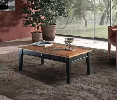 Produktbild von Couchtisch Wohnzimmer Italienische Möbel Stil Klassischer Holz Tisch Designer