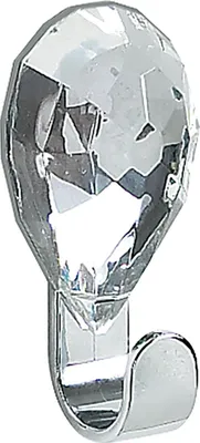 Produktbild von spirella Haken selbstklebend Diamant Transparent