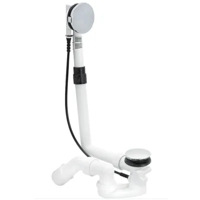 Immagine prodotto di Set di scarico e troppopieno Viega Multiplex 40 / 50 mm, cromato, 6162.45, 101909