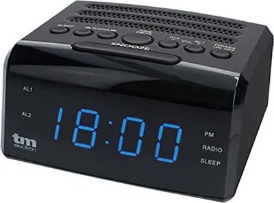 Immagine prodotto di TM Electron TMRAR010 - Sveglia digitale PLL, nera